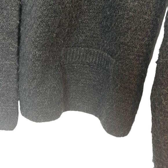 Cynthia Rowley Sweater Cardigan with Black and Gold Latch‎ Buttons Size L - Picture 6 of 11